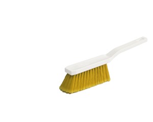 Stoffer PBT recht fleuré - Hygiënisch - Geel